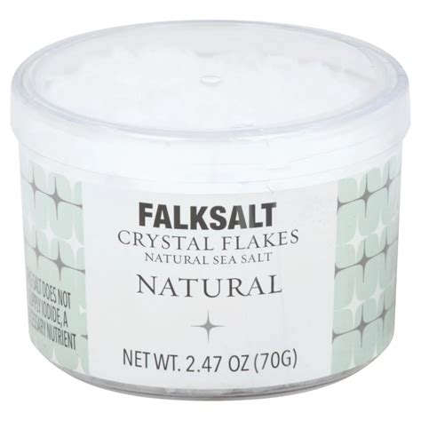Falksalt Natural Crystal Flakes Natural Sea Salt Shop Herbs And Spices
