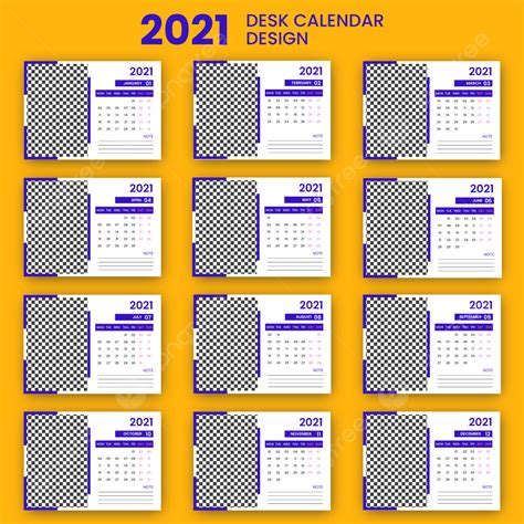 Template Desain Kalender 2021 Templat Untuk Unduh Gratis Di Pngtree