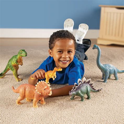 Learning Resources Set Of Jumbo Dinosaurs Dinosaur Dinosaur Toys