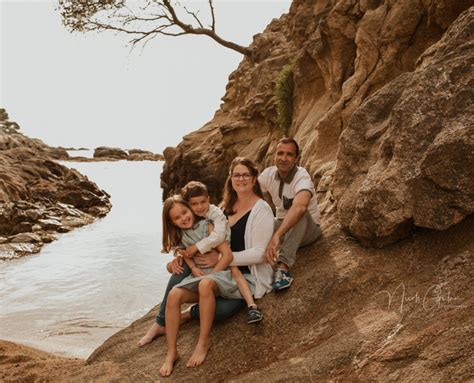 Una sesión de familia en la playa Nicole Gulau Photography