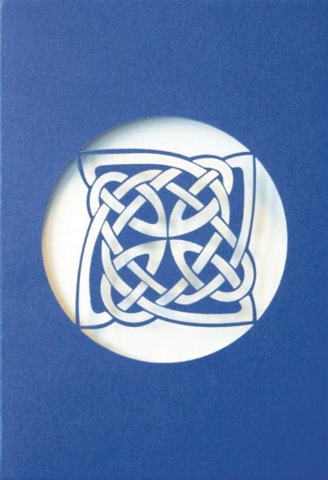 Handmade Welsh Cards With Celtic Knot Design Lasers Are Us