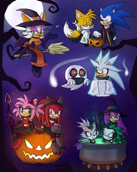Sth Halloween Doodles By Biko97 Sonic Heroes Sonic Fan Art