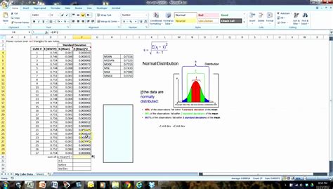 Because in the sample standard deviation formula, you need to correct the bias in the estimation of a sample mean instead of the true population mean. 8 Standard Deviation Excel Template - Excel Templates ...