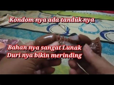 Review Kondom Sambung Gerigi Tanduk Bahan Silikon Lembut Wa YouTube
