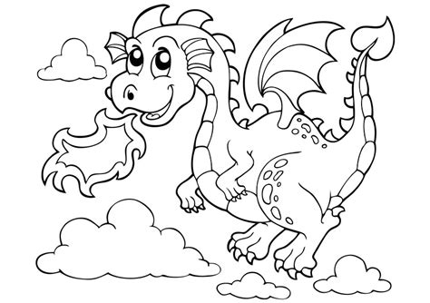Dragons coloring book (dover coloring books) christy shaffer on amazon.com. Free Printable Dragon Coloring Pages for Kids - Art Hearty