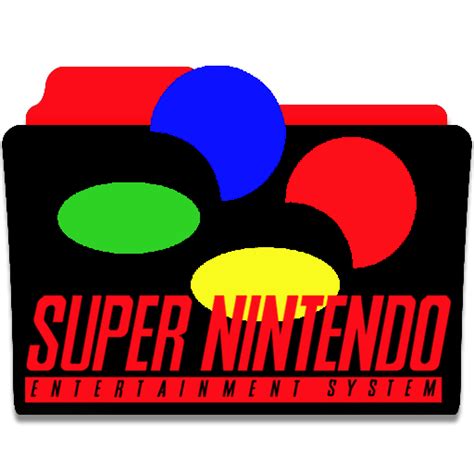 Folder Icon Super Nintendo By Dazarster On Deviantart
