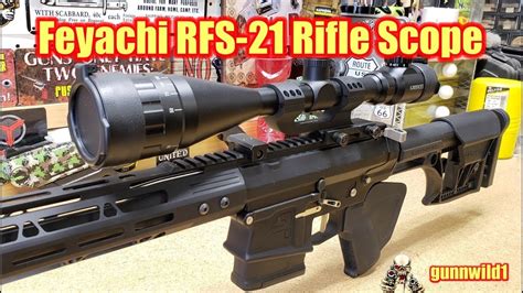 For those who are not sure, here is the process for you. Feyachi RFS-21 Rifle Scope