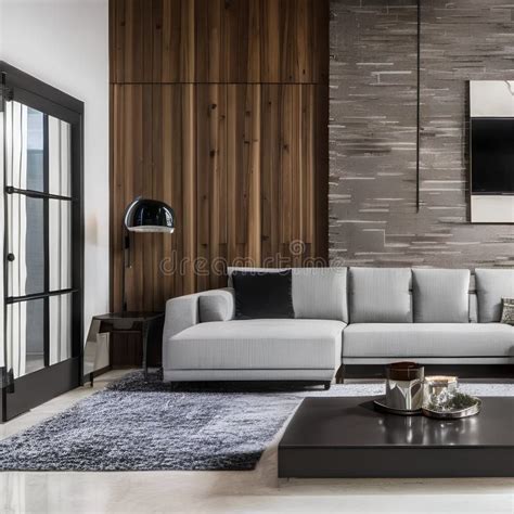 12 A Contemporary Living Room With A Sectional Sofa A Mix Of Textures