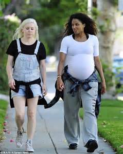 Pregnant Ciara Keeps Active On Beverly Hills Stroll With Friend Daily Mail Online