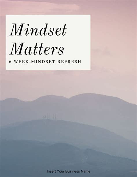 Mindset Reset Limited Offer Empower Inspire Grow