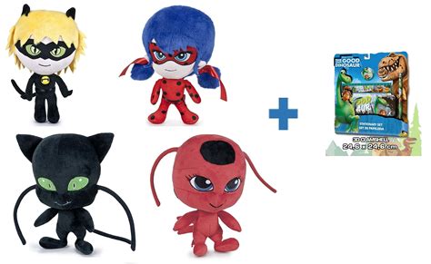 Buy Be Miraculous Miraculous Tales Of Ladybug And Cat Noir 4 Plush Toy