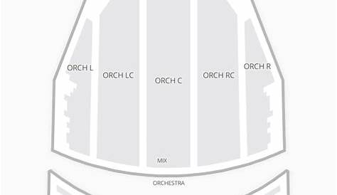 Pantages Theatre Los Angeles Seating Chart | Seating Charts & Tickets