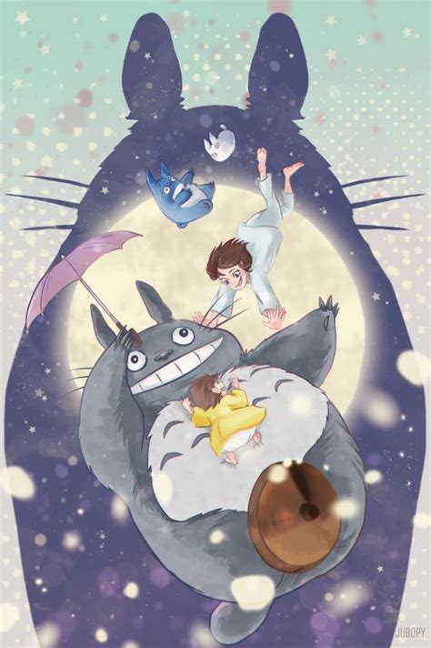 Totoro Ghibli Artwork Totoro Art