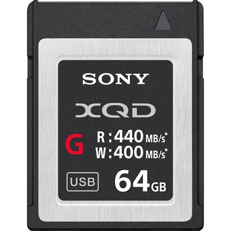 Sony 64gb Xqd G Series Memory Card Qdg64ej Bandh Photo Video
