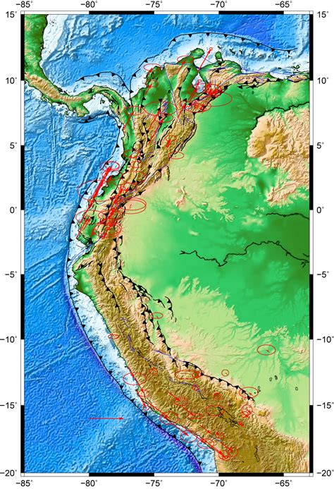 Active Tectonics Of The Andes Ata 10 A New Open Source Active Fault