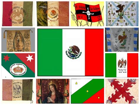 Evolución De La Bandera De México Alexduv3