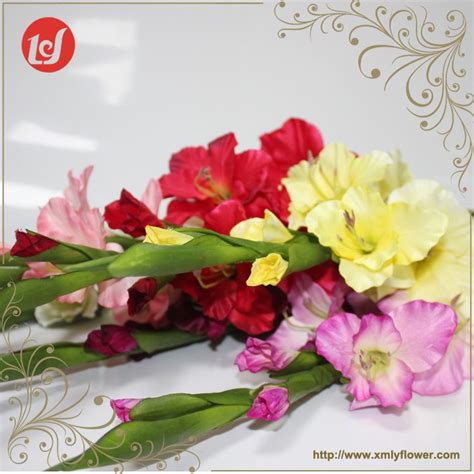 Find artificial flowers in bulk such as roses, lilies, daisies, carnations, garlands, and more for just $1 each at dollar tree. SFL3303 Artificial Flower Cheap Faux Sword lily Gladiolus ...