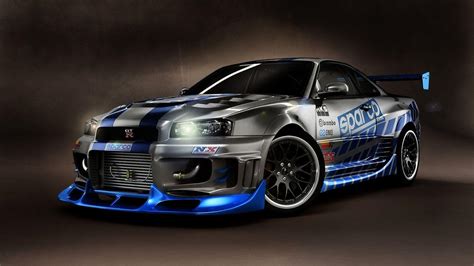 Looking for the best wallpapers? Nissan Skyline R34 Wallpapers - Wallpaper Cave