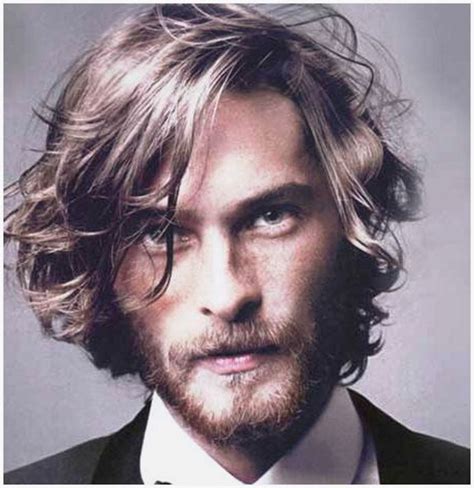 Asymmetric hairstyles are pretty hip right now. Mens Medium Length Thick Wavy Hairstyles more picture Mens ...