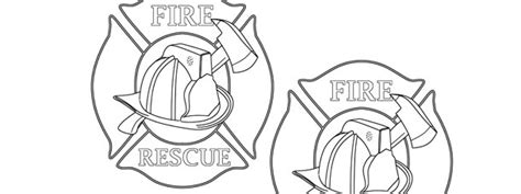 Printable Firefighter Badge Template