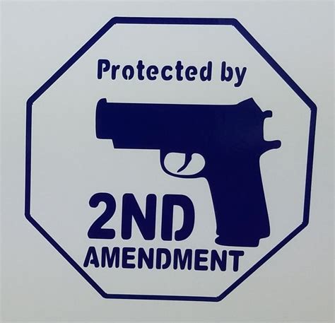 2nd Amendment Decal 2nd Amendment Amendments Decals