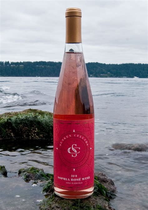 sunken cellars 2019 sophia rosé wine made in the pacific northwest