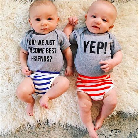 Here are some of the best gifts that every new parent can put to use immediately to have a better time and be more effective. Matching Best Friend Tees Twins Did We Just Become Best ...