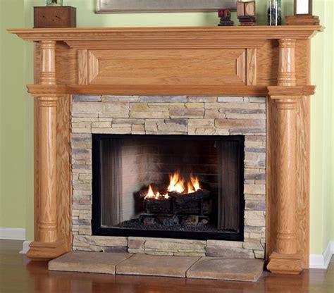 Wood Fireplace Mantels Chapman Custom