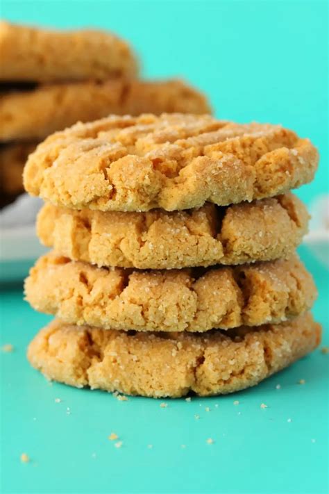 Vegan Peanut Butter Cookies That Are Wonderfully Crunchy And Packed