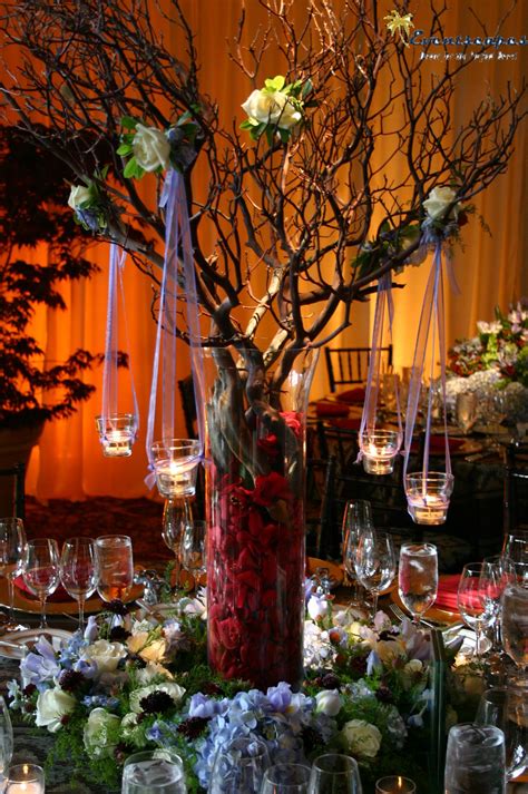 Centerpieces With Branches And Candles Advantages Of Using Tall
