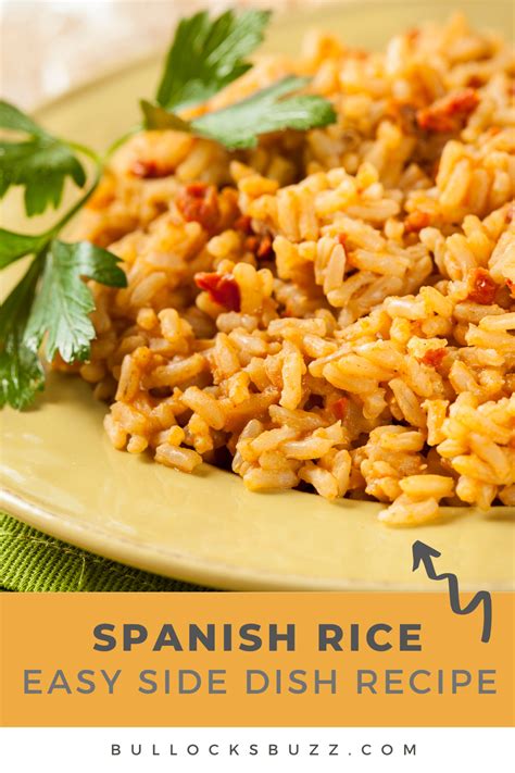 Spanish Rice Recipe Delectable Side Dish
