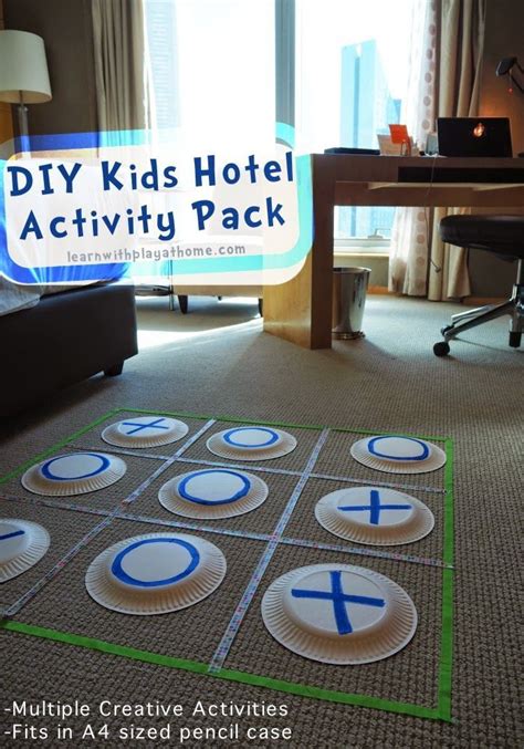 Diy Kids Hotel Activity Pack Hotels For Kids Business For Kids