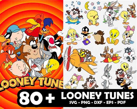 Looney Tunes Svg Bundle 80 Svgtoon