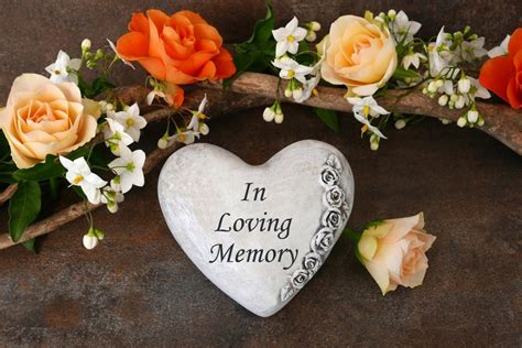 70 In Loving Memory Quotes Brief Funeral Inscriptions