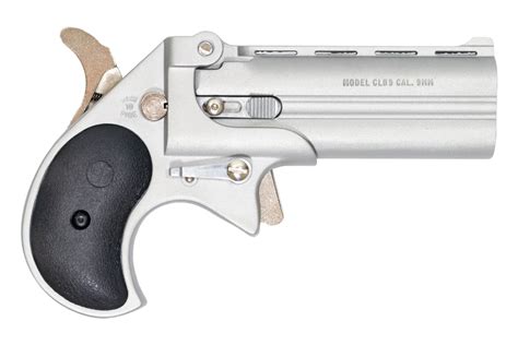 Cobra Enterprise Inc 9mm Long Bore Derringer With Satin Finish Vance Outdoors