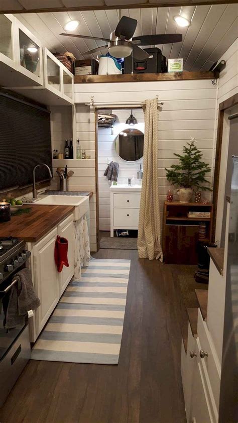 63 Clever Tiny House Interior Design Ideas Shed To Tiny House Tiny House Kitchen Tiny House