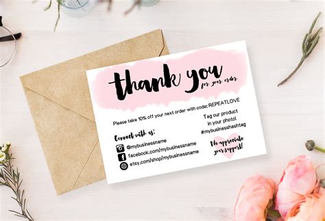 Listening to your experience with us helps us improve. INSTANT DOWNLOAD Editable and Printable Thank You Cards for | Etsy