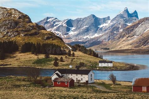 Norway Mountains And Landscapes On The Islands Lofoten Natural
