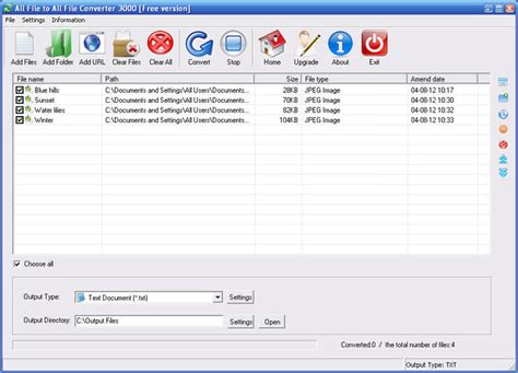 All File To All File Converter 3000 File Extensions