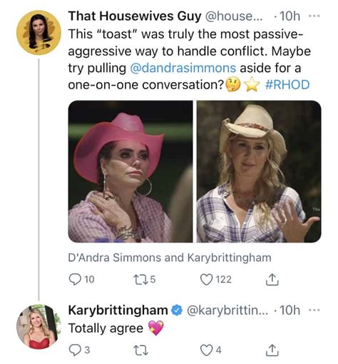 Kary Brittingham Admits To Being Passive Aggressive With D Andra Who Slams Her As A Bully In