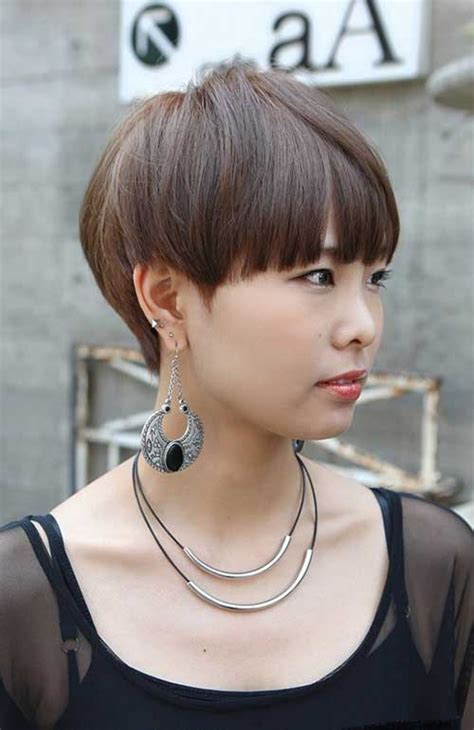 As far as short hairstyles for asian women are concerned, the classic bob will never go out of fashion; asian pixie haircuts styles 2017 - Styles 7