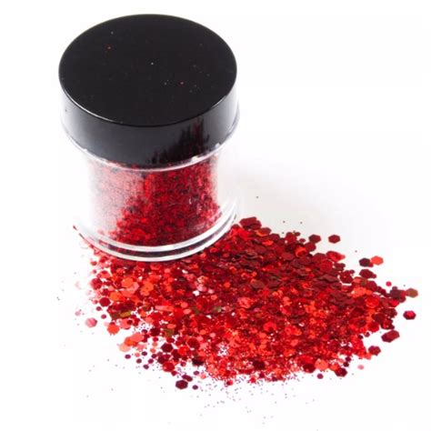 Chunky Glitter Red Crafty Arts