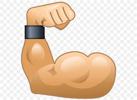 Muscle Emoticon Arm Biceps Emoji Png 600x600px Muscle Arm Biceps