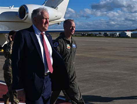 Us Air Force Secretary Frank Kendall Visits Jb Langley Eustis The