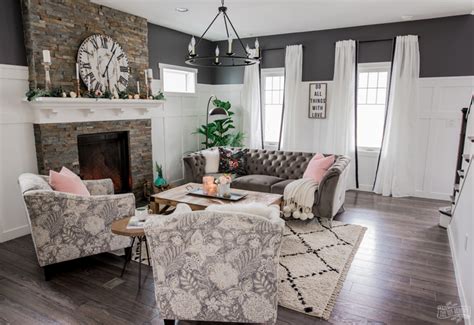 22 Amazing Rustic Glam Living Room Home Decoration And Inspiration Ideas