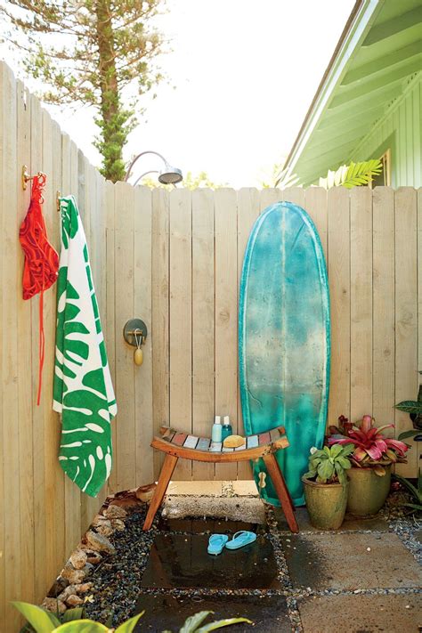 Step Inside This Tiny Turquoise Surf Shack In Hawaii Beach Cottage