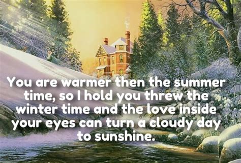 20 December Love Quotes And Poems For Romantic Winter
