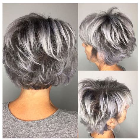 Gorgeous Hairstyles For Gray Hair To Try In Artofit