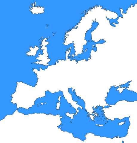 Album Collection Of 50 Blank Maps For Mapping European Continent