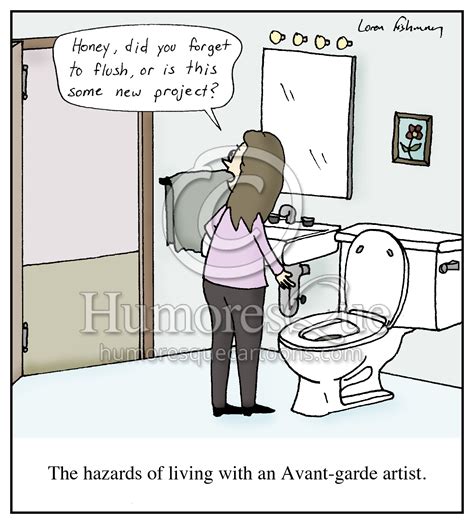 Cartoon The Hazards Of Living With An Avant Garde Artist Humoresque